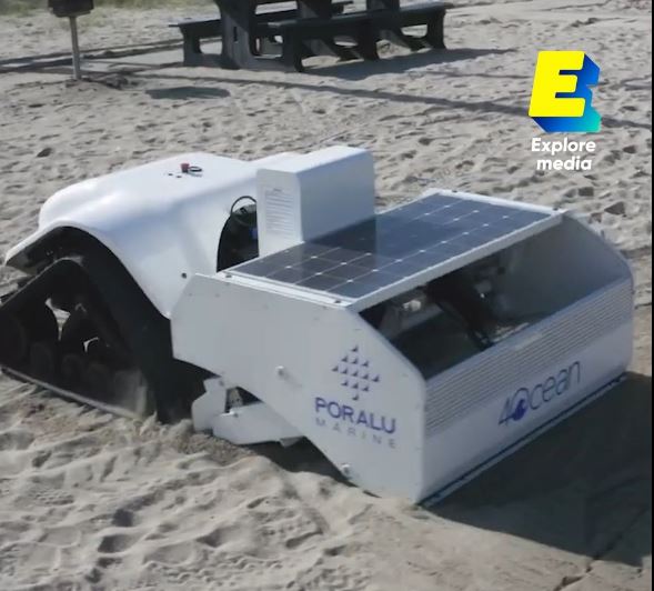 ROBOT NETTOYEUR DE PLAGE